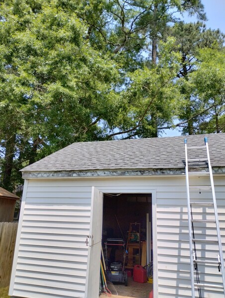 Shed Roof Replacement in Newport News, VA (1)